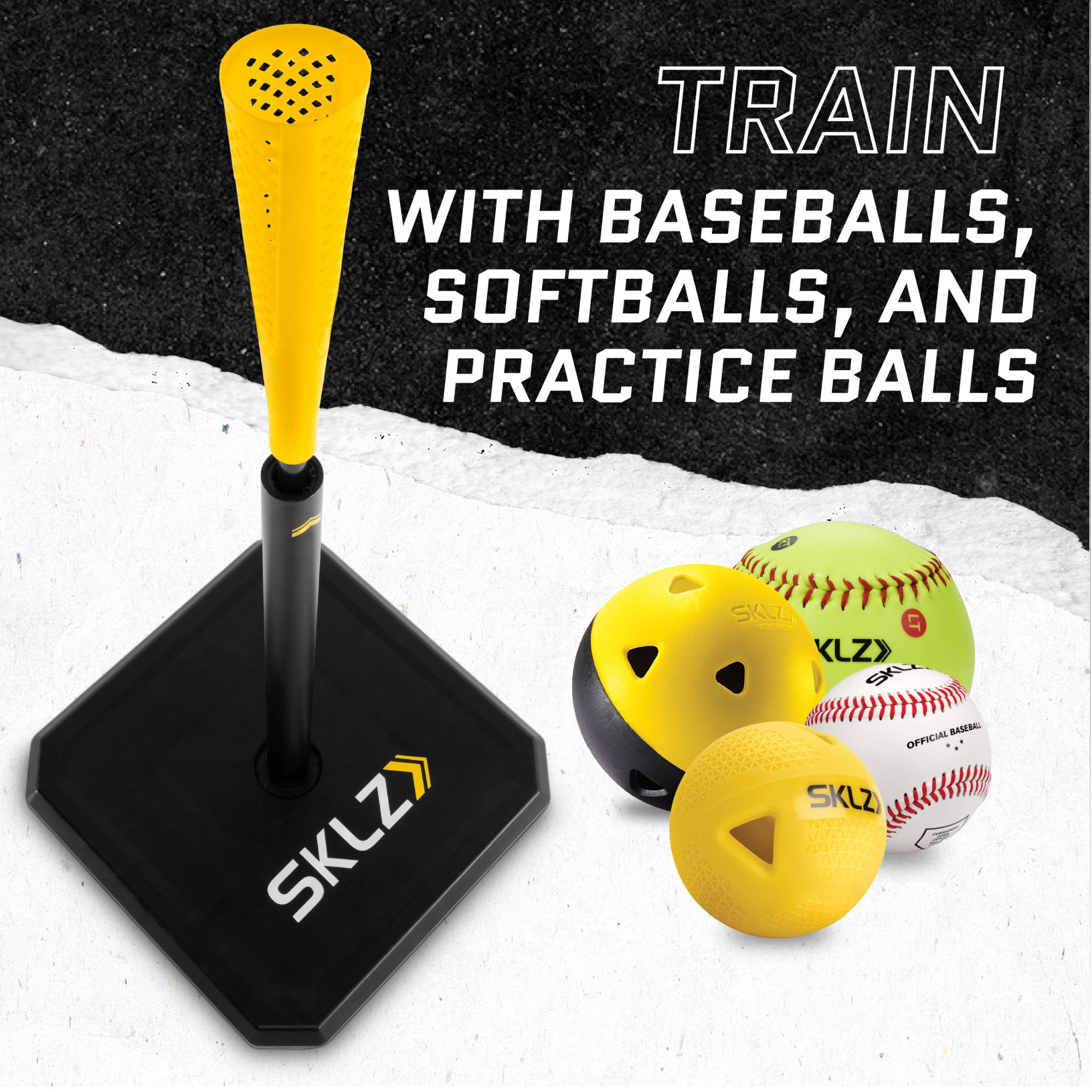 sklz-core-batting-tee-baseball-softball-schlagtee-mit-flexibler-top-abdeckung-24 image 8