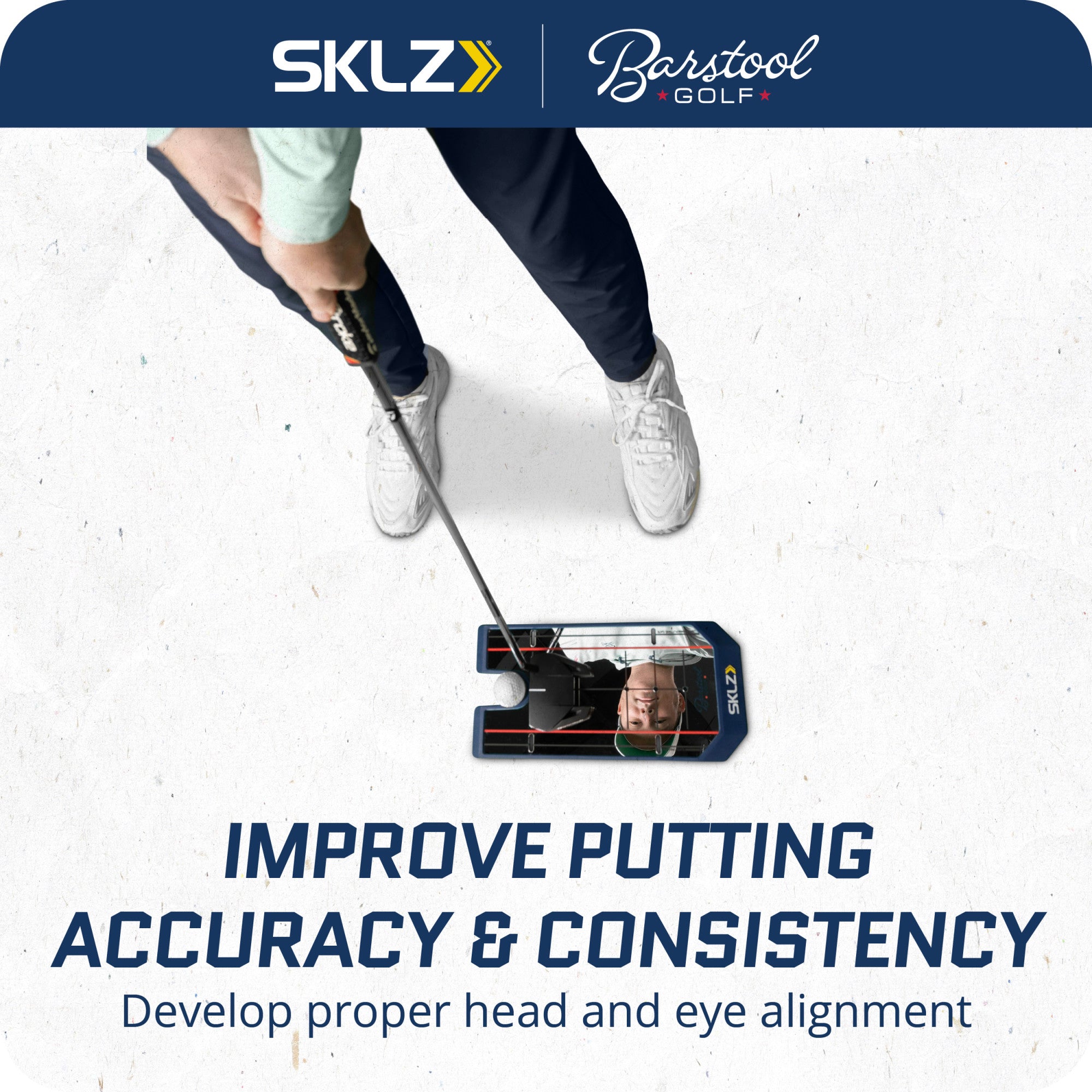 sklz-barstool-true-line-putting-mirror-puttspiegel-mit-ausrichtungslinien-f-r-go image 4
