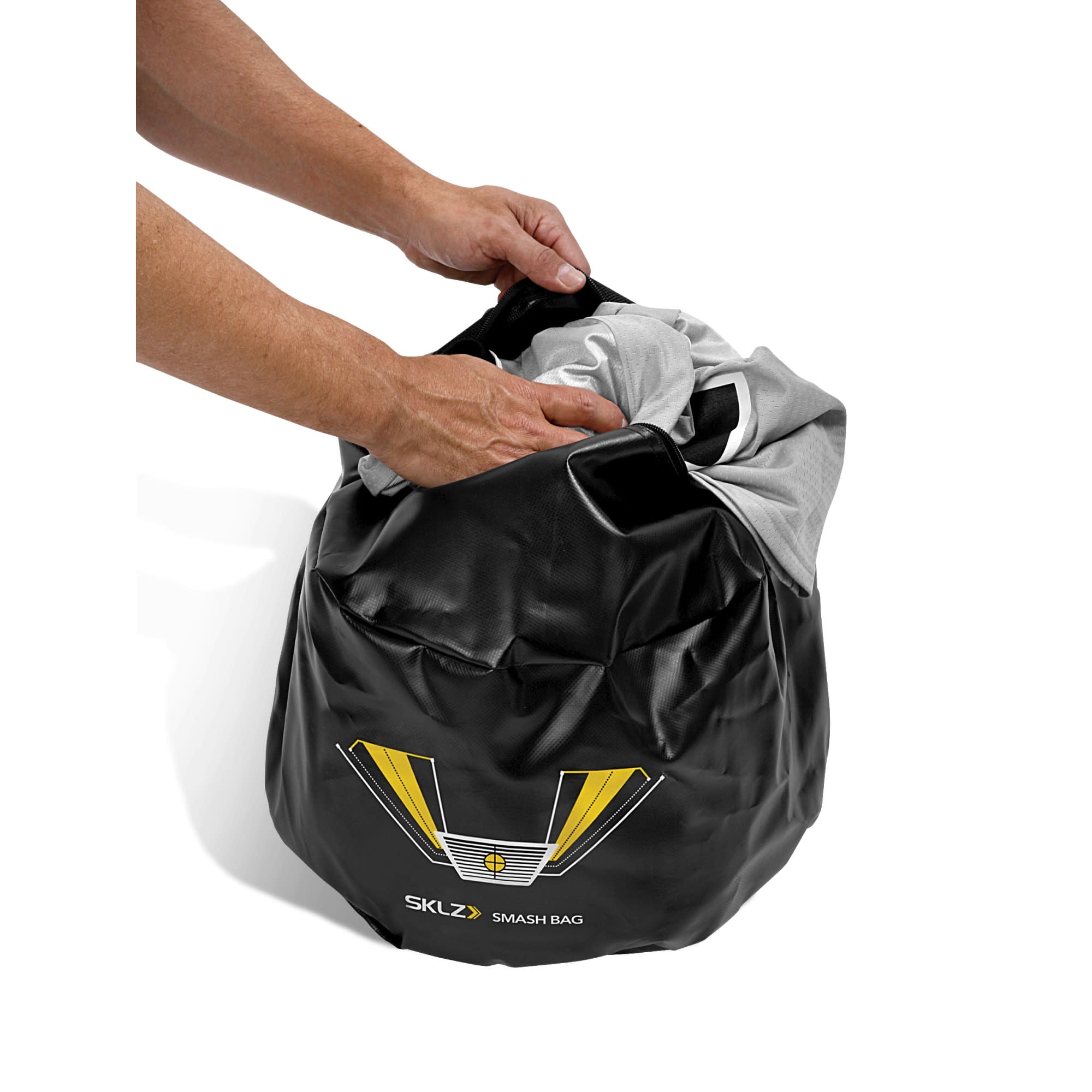 sklz-smash-bag-golf-impact-trainingstasche-mit-zielkarte-f-r-schwungfeedback image 3
