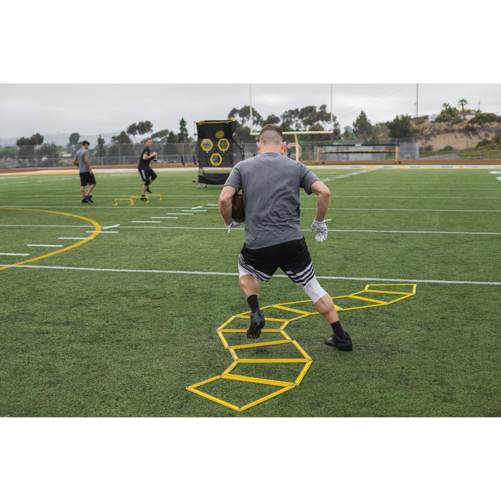 sklz-agility-trainer-pro-trapez-agility-h-rden-set-f-r-spielspezifisches-schnell image 6