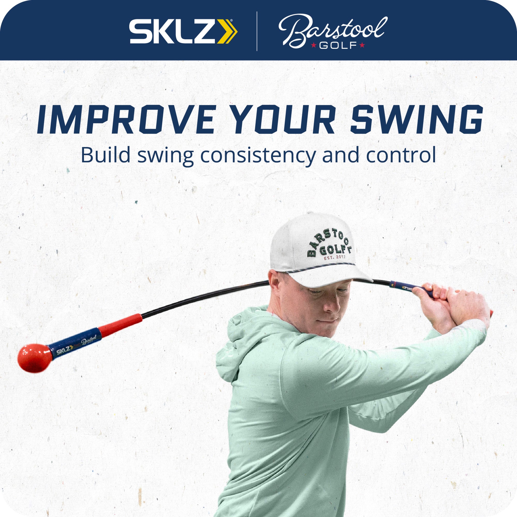 sklz-barstool-gold-flex-trainer-48-golf-schwungtrainer-mit-bertriebenem-schaftfl image 4