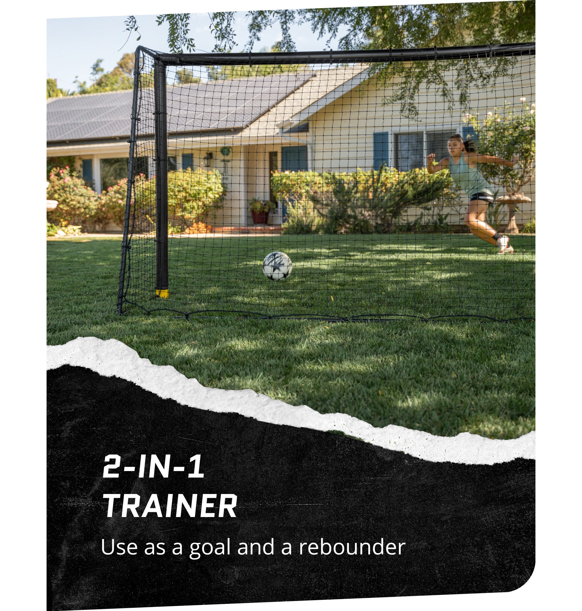 sklz-soccer-trainer-goal-2-6-x-1-5-m-fu-balltor-mit-reboundernetz-f-r-schussgena image 5