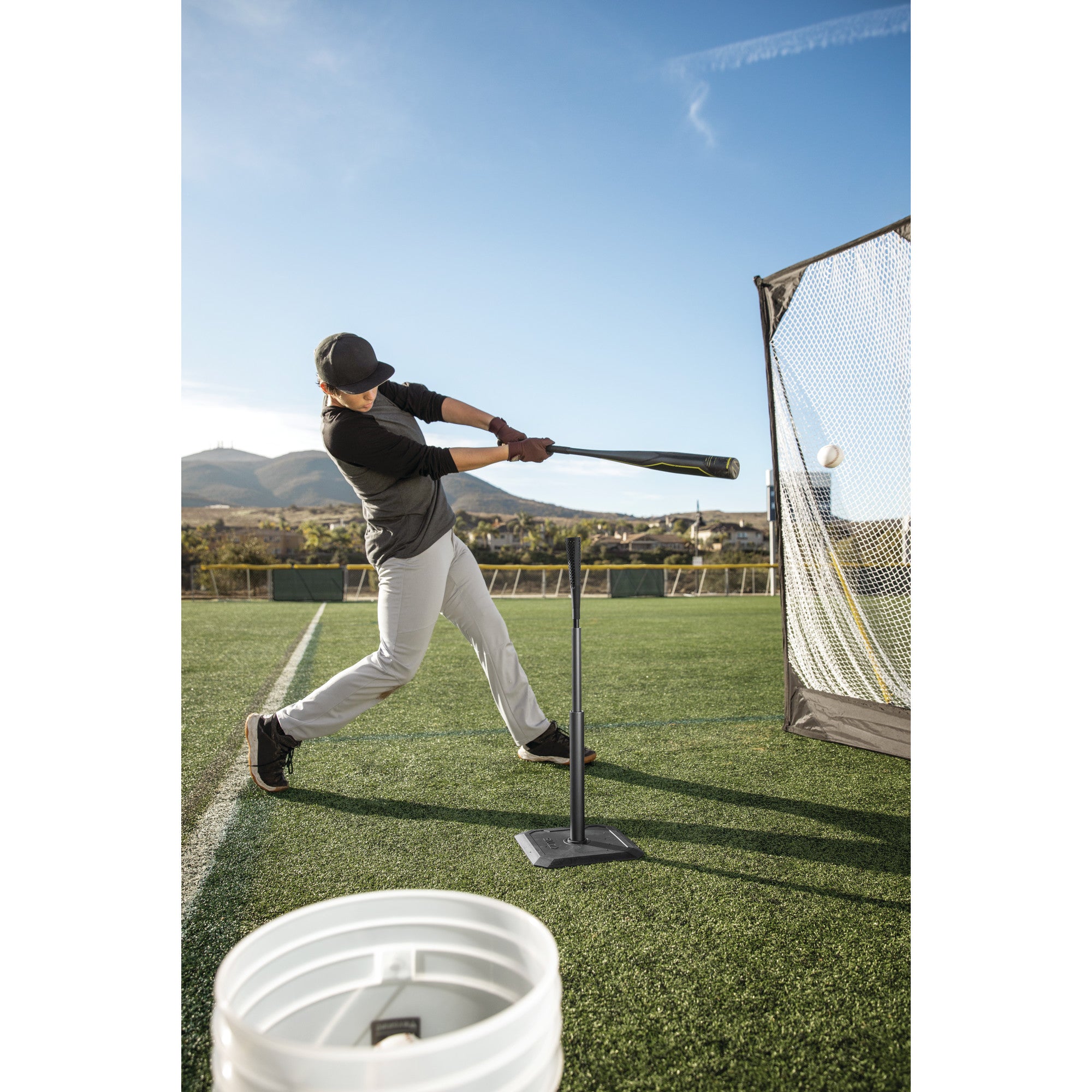 sklz-pro-tee-elite-profi-baseball-softball-batting-tee-mit-pebax-teespitze-und-h image 5
