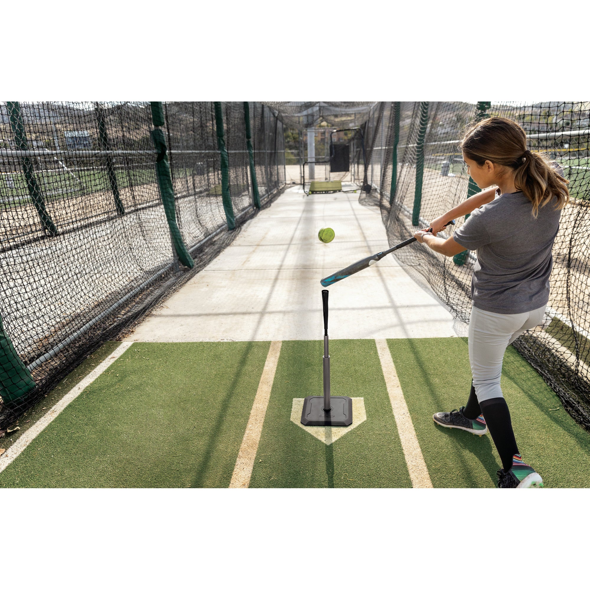 sklz-pro-tee-elite-profi-baseball-softball-batting-tee-mit-pebax-teespitze-und-h image 8
