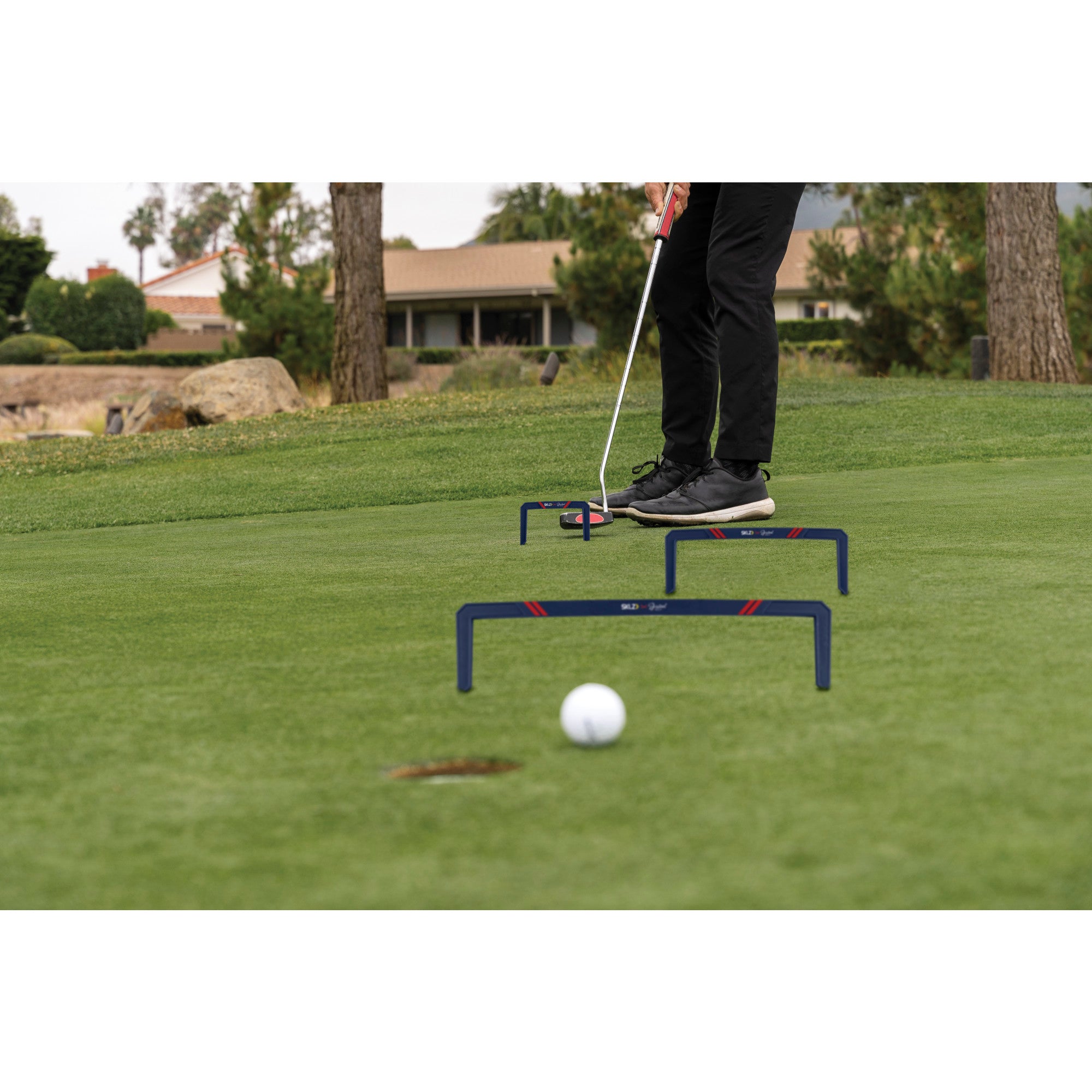 sklz-barstool-putt-path-gates-putting-tor-set-mit-3-gate-gr-en image 2