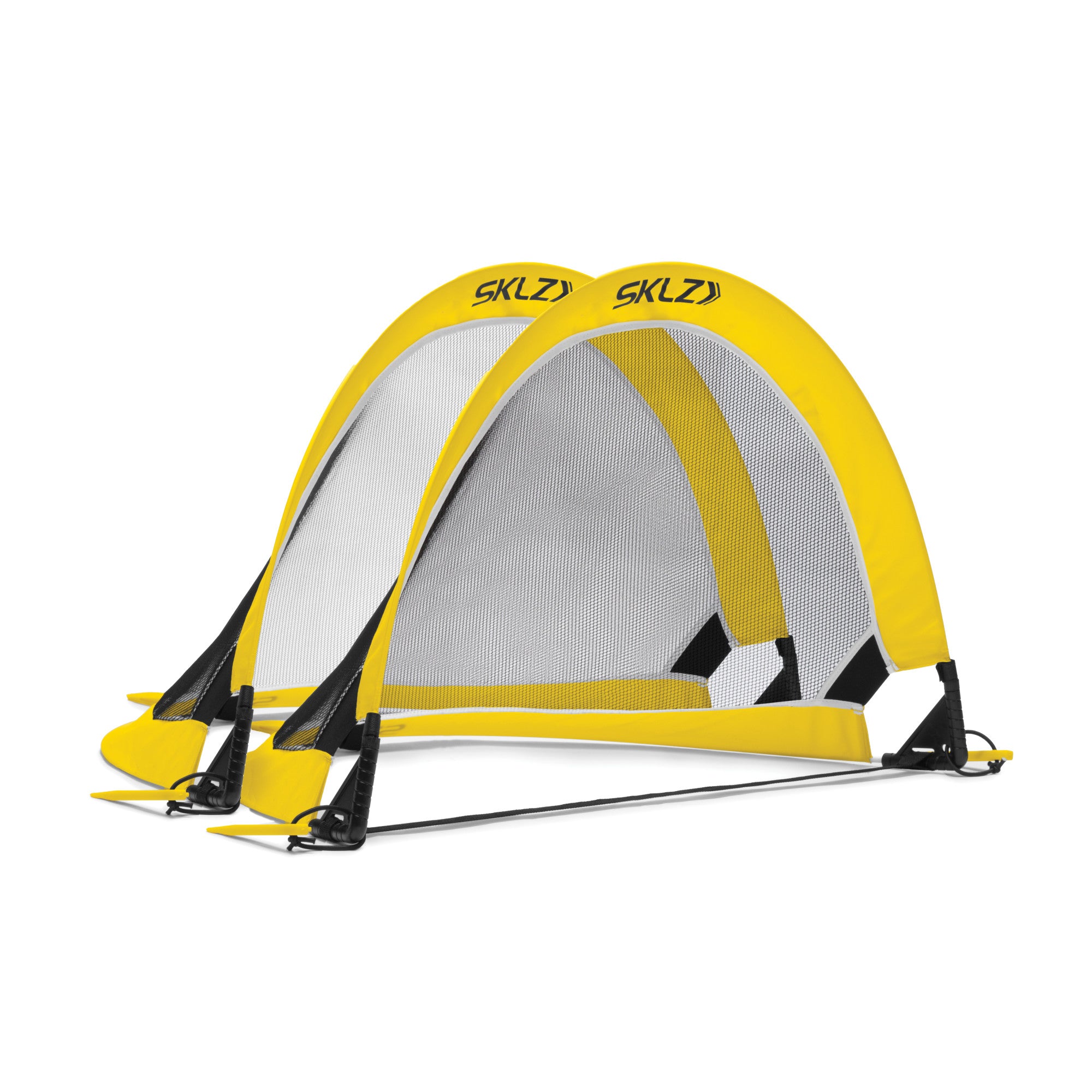sklz-playmaker-soccer-goal-set-2-portable-mini-fu-balltore-mit-spikes-f-r-spiel- image 4