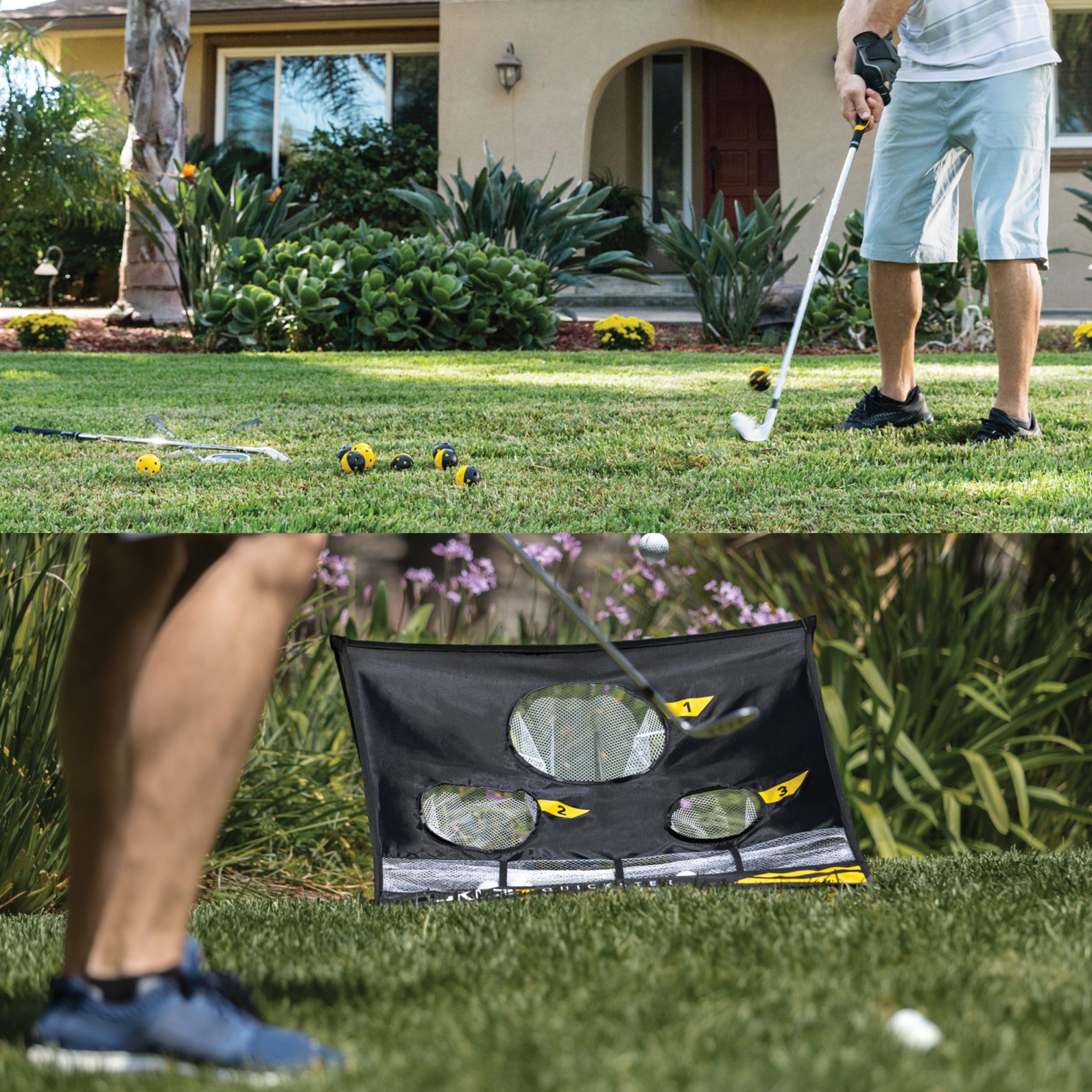 sklz-golf-backyard-chipping-bundle-chipping-trainings-set-f-r-garten-und-indoor- image 2