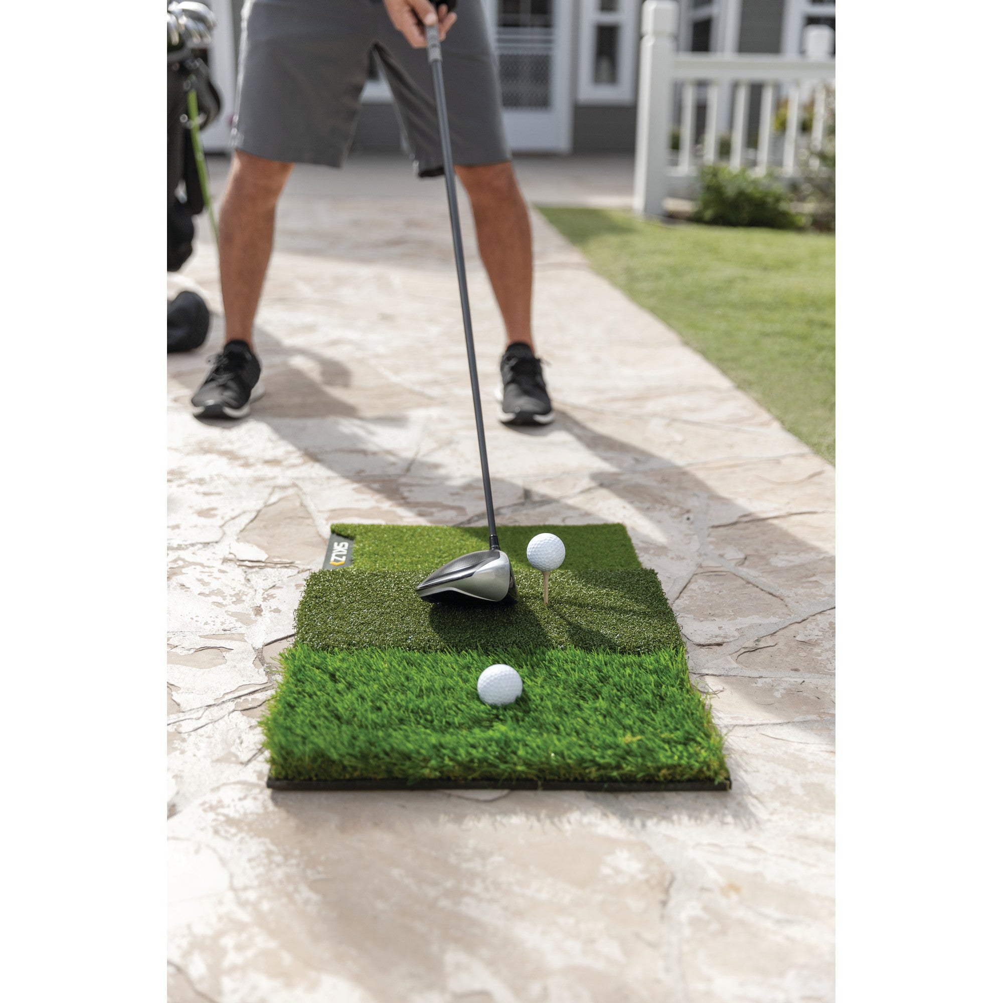 sklz-pure-practice-golf-bungsmatte-mit-3-untergr-nden image 3
