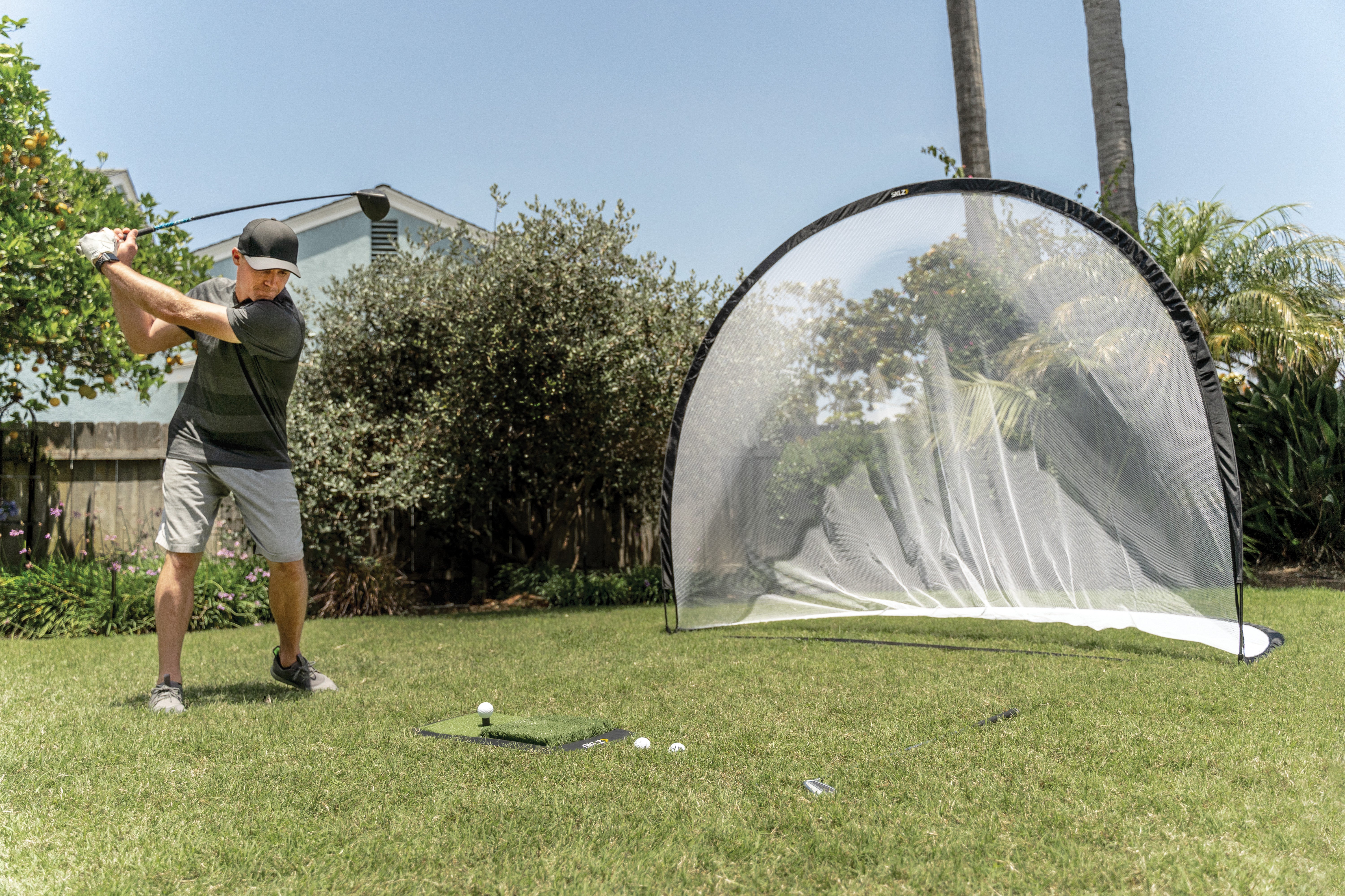 sklz-home-driving-range-kit-golf-bungsnetz-set-mit-impact-b-llen-launch-pad-und- image 8
