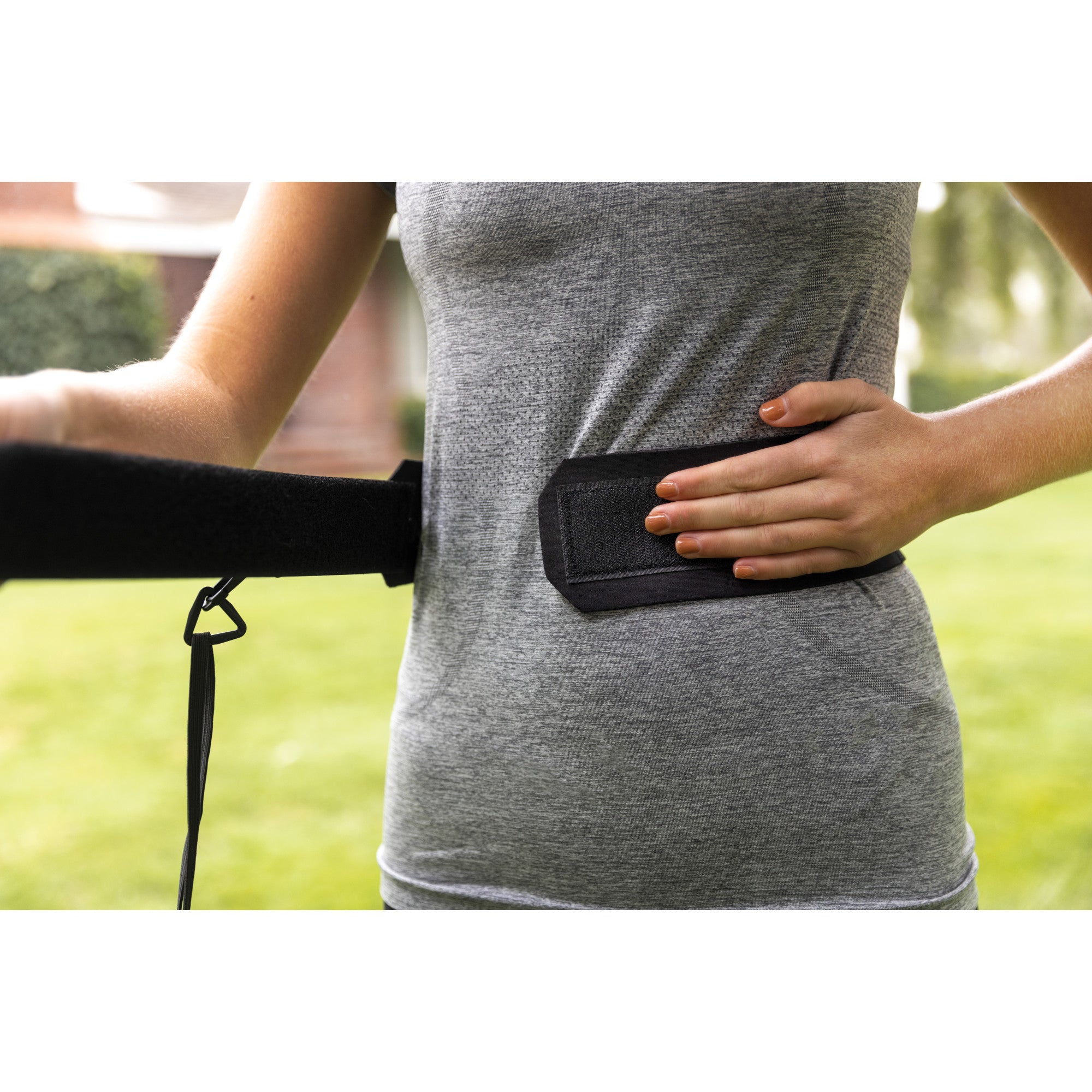 sklz-hit-n-serve-volleyball-solo-trainer-mit-verstellbarem-neopren-sleeve-gummib image 7