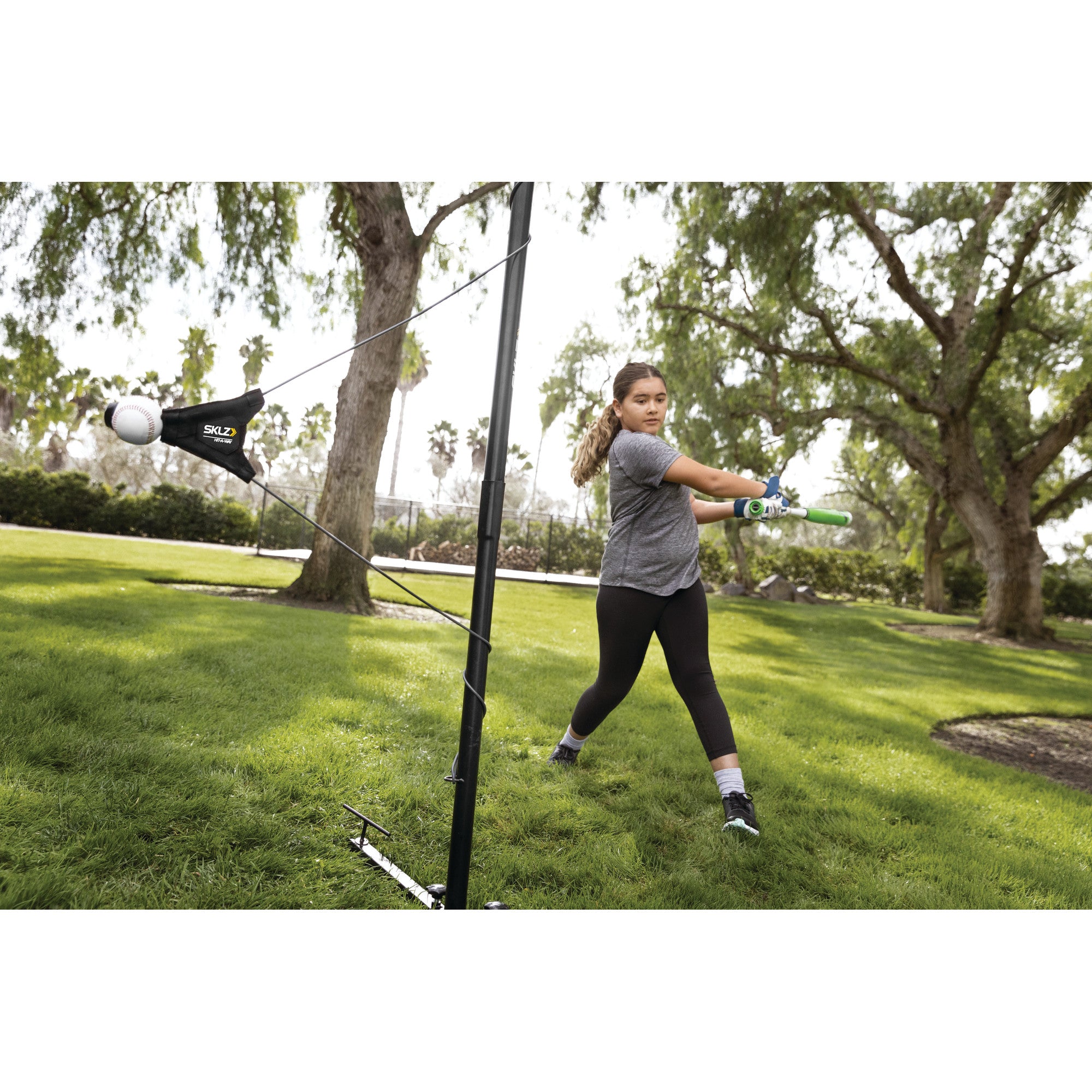 sklz-hit-a-way-select-baseball-softball-swing-trainer-mit-verstellbarem-twist-ba image 6