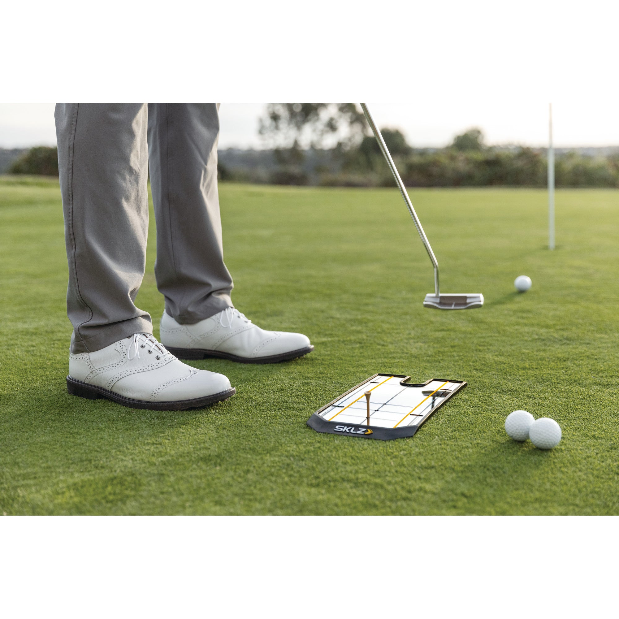 sklz-perfect-your-putt-bundle-accelerator-pro-putting-green-mit-ballr-cklauf-und image 4
