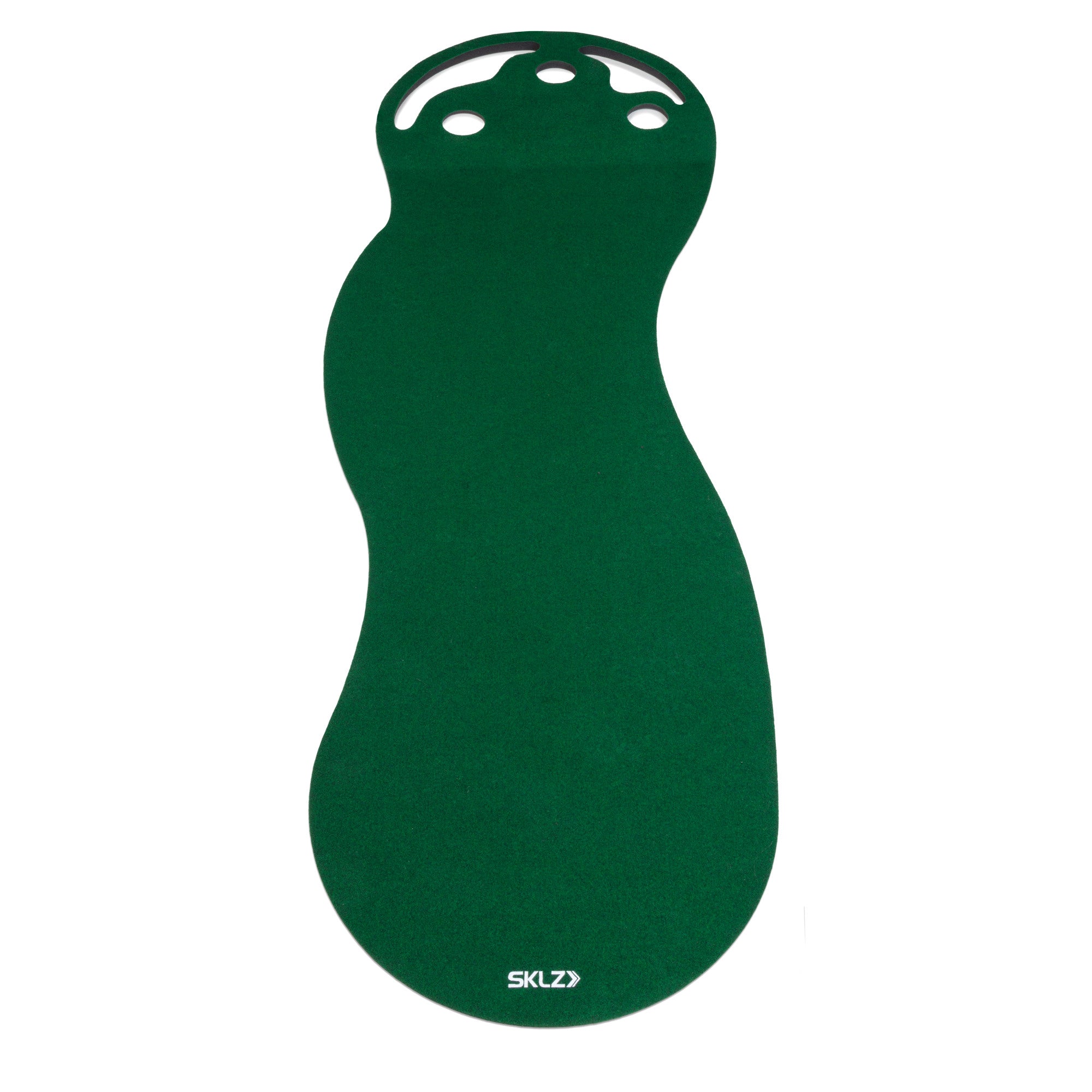 sklz-putting-green-tragbare-trainingsmatte-mit-true-roll-oberfl-che-3-l-chern-un image 5